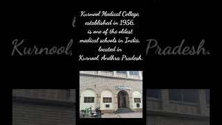 Kurnool Medical College , Andhra Pradesh