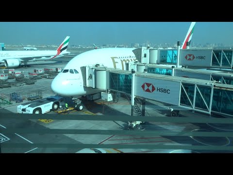 EMIRATES UPPER DECK A380 ECONOMY | DUBAI TO MAURITIUS EK703