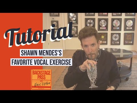 Shawn Mendes's Favorite Vocal Exercise | Backstage Pass With Eric Vetro