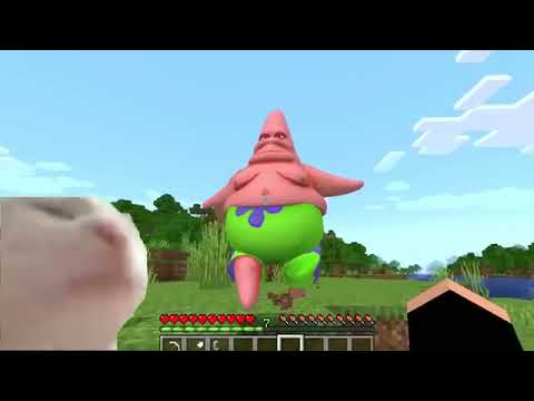 I found PYRAMID TEMPLE OF SPONGEBOB AND PATRICK in Minecraft - Gameplay - Coffin Meme