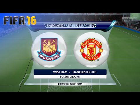 FIFA 16 - West Ham United vs. Manchester United @ Boleyn Ground