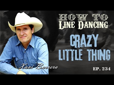 How to dance CRAZY LITTLE THING 48 Counts Intermediate Country Line Dance.