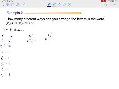 Math 3201 Section 2.4 Example 2