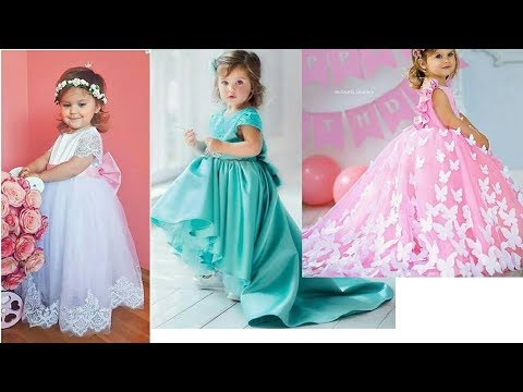 Latest Baby Girls Fancy Gowns