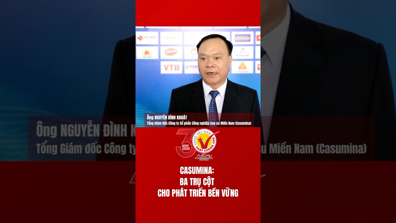 Casumina: Ba trụ cột cho phát triển bền vững