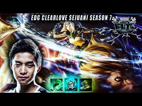 EDG Clearlove | Sejuani vs Jarvan IV | KR Master 177 LP #Worlds2017