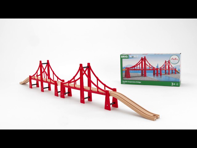 Video Teaser für BRIO World - 33683 Double Suspension Bridge