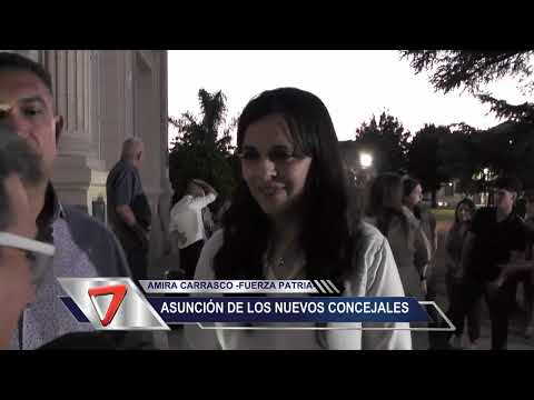 ASUNCIÓN DE LOS NUEVOS CONCEJALES, FUERZA PATRIA