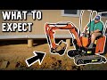 IT ARRIVED IN A BOX! New Mini Excavator Assembly & Setup