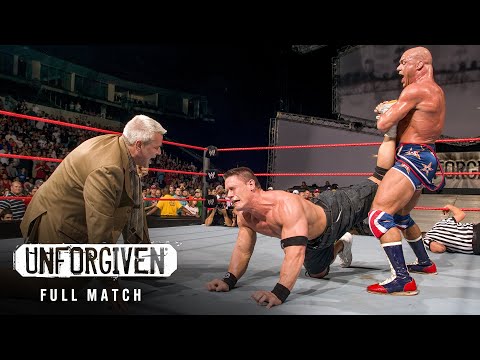 FULL MATCH: John Cena vs. Kurt Angle | WWE Title Match: WWE Unforgiven 2005