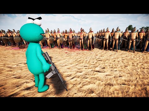2 Million Spartans Vs 500 long Terrorist Puppet | Ultimate Epic Battle Simulator 2 UEBS