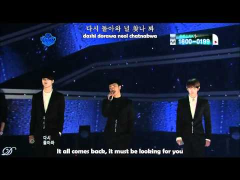 BEAST - On Rainy Days (Hangul + Romanization + English)