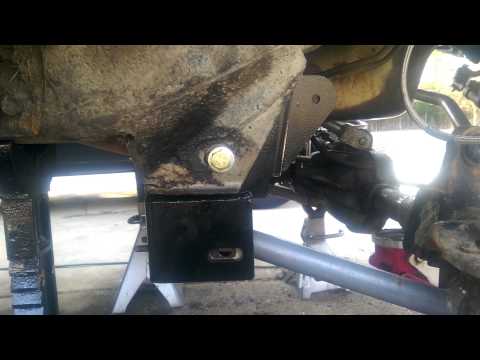89 Cherokee RC Control Arm Drop Bracket Install