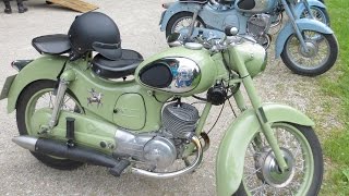 preview picture of video 'Oldtimer Motorrad Bergrennen Kufstein 2014'