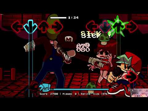 FNF Mario Madness - Its a me (FC) (4k)