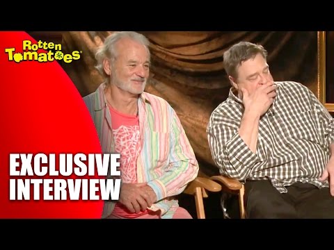 Bill Murray Gets Philosophical - Exclusive 'The Monuments Men' Interview (2014)