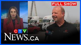 First crossings of Gordie Howe International Bridge | CTV News Windsor at 11, Mon. July 27, 2026