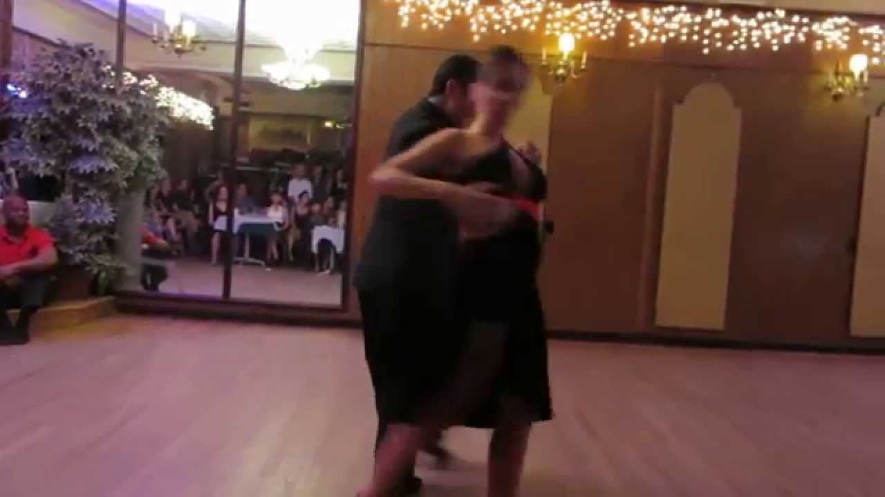 LEANDRO OLIVER & LAILA REZK @ LA MILONGA ROSA  FRIDAY,JULY 17, 2014