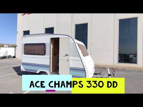 2003 Ace Champs 330 DD | Caravana compacta para 4 personas - CARAVANAS SANGAR