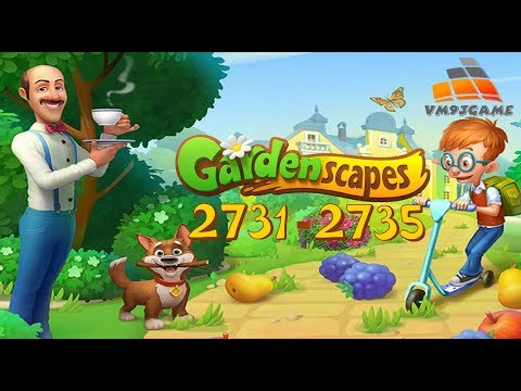 GARDENSCAPES Gameplay - Level 2731-2735 (iOS, Android)