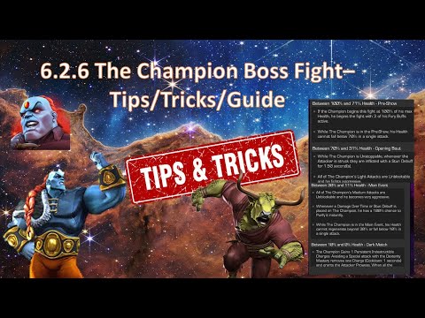 A Guide to The Champion Boss Fight - 6.2.6 Counters and Ways to play
