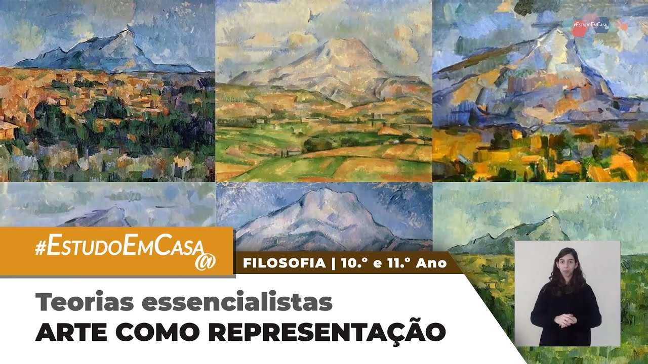 Filosofia | Teorias essencialistas: Arte como representação