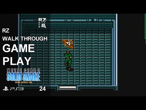Rz Game Play Metal Gear 2 - Solid Snake® | PS3™| Part 24 - Hang Glider