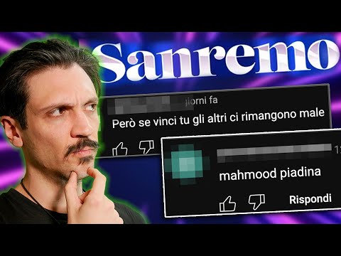 I PEGGIORI COMMENTI SOTTO I VIDEO DI SANREMO 2024