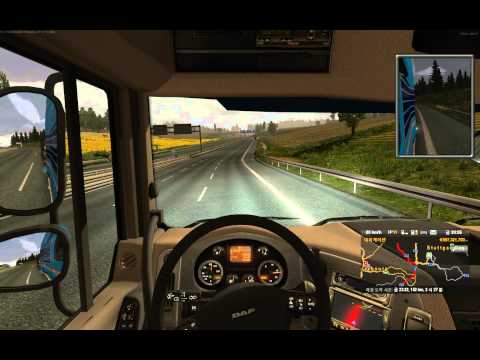 Euro Truck Simulator 2 - Multiplayer - from Hannover (GER) to Zürich (CH) - 07/07/2014