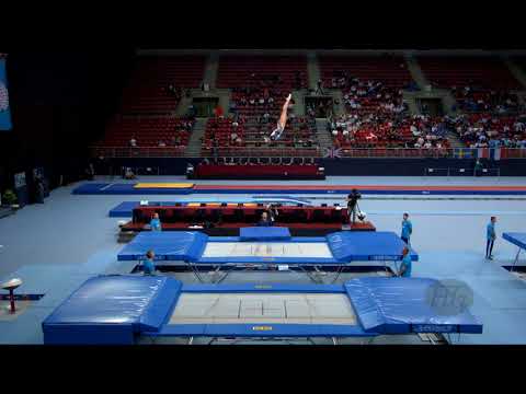 MAKSHTAROVA Sviatlana (AZE) - 2017 Trampoline Worlds, Sofia (BUL) - Qualification Trampoline Routin