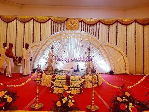 Marriage Stage Decorations in Trivandrum