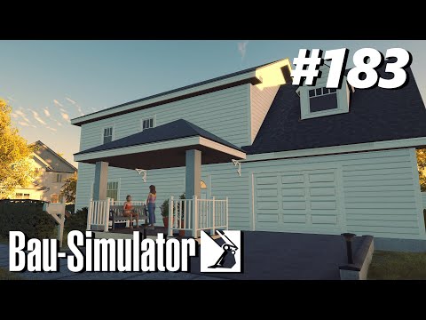 Bau Simulator #183 - Hausbau Auftrag Nr.1 Abgeschlossen!