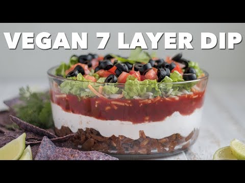 Vegan 7 Layer Dip | Two Market Girls