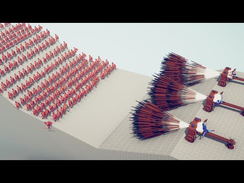 3x BALLISTA GOD vs 100x UNITS - Totally Accurate Battle Simulator TABS