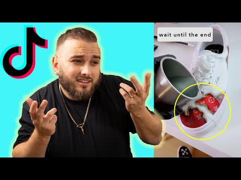 Artista reage ao sapato personalizado viral TikToks Pt 3