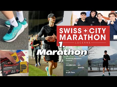 Mein 1. Marathon 🏃‍♂️ | Swiss City Marathon Luzern 2025