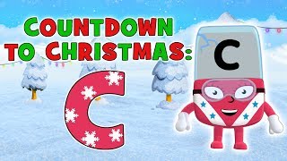 Alphablocks - Countdown to Christmas | The Letter C | Phonics for Kids