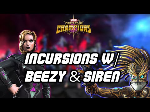 Incursions W/ Siren  l  Marvel Contest Of Champions