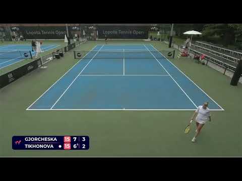 W50 Lopota Georgia Singles R16   Lina Gjorcheska Vs Anastasia Tikhonova