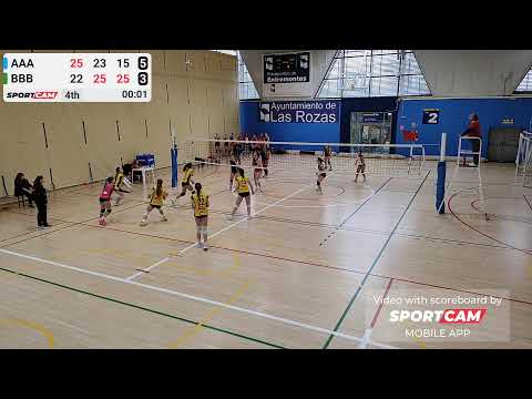 CV las Rozas cadete B 🆚 Torrejón