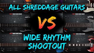 Video thumbnail for Shreddage 3 Guitars Compared: Wide Rhythm & Arp Playing by Impact Soundworks LLC
