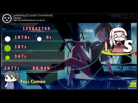 Asymmetry by Reol -Crystal's Overdose  | Titan- | 529pp FC 99.84% | osu!catch