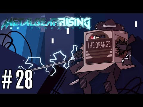 Metal Gear Rising: Revengeance Hard Difficulty Gameplay / Walkthrough Part 28 - The Offices