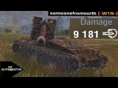 Grille 15 • 9181 DMG • 4 kills • Wot Blitz