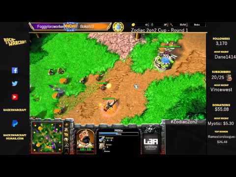 [ENG] Zodiac 2on2 Cup -foggy/orcworker vs. Boka/ic3 - Round 1 part 2