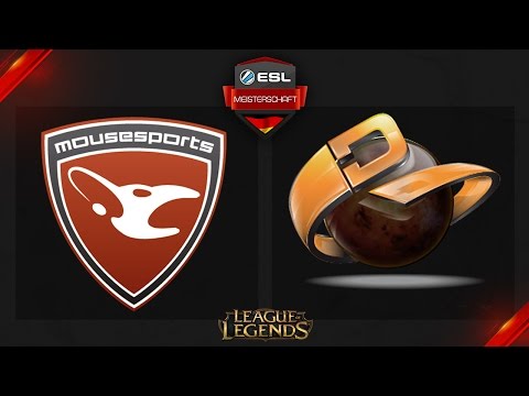 League of Legends - mousesports vs. PKD - ESL Meisterschaft Spring 2015 - Semifinal Match 1