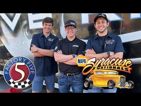 Factory Five at Syracuse Nationals 2025 | Day 1 Kick Off