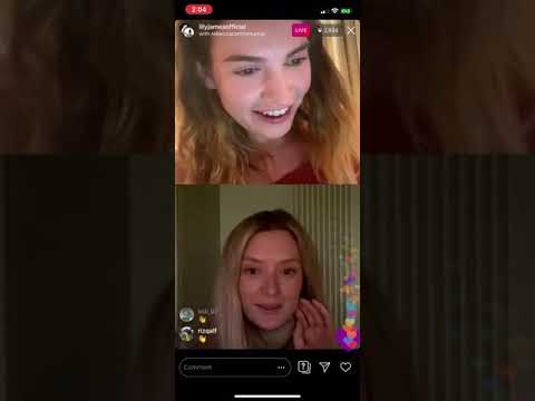 Lily James Instagram Live Part 1 - May 10, 2020