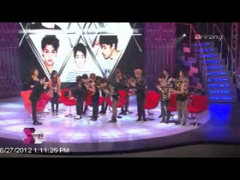 120826 EXO-K & EXO-M's First Overseas Promotion [Showbiz Korea]