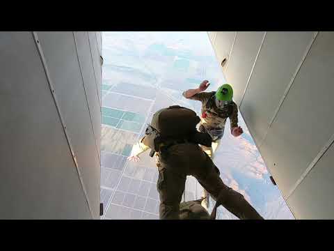Navy EOD Free Fall Training